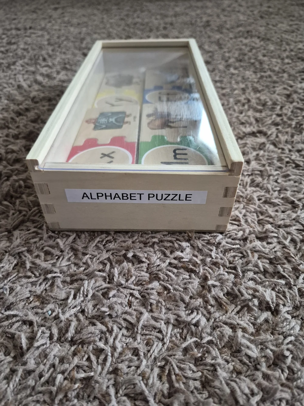 N/A wooden alphabet